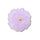 Jibbitz Beaded Purple Flower