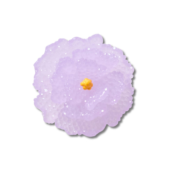 Jibbitz Beaded Purple Flower