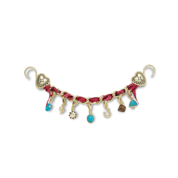 Jibbitz™ Gold Bandana Rivet Chain