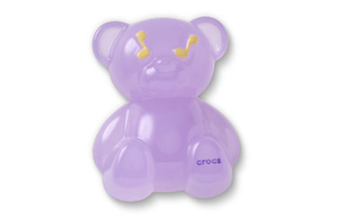 Jibbitz™ Purple Festival Bear