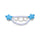 Jibbitz™ Purple Festival Chain