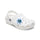 Jibbitz™ Faux Leather Blue Flower