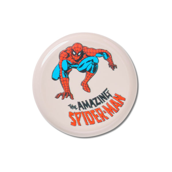 Jibbitz Spiderman Button Elevated