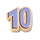Jibbitz Número 10