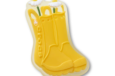 Jibbitz Yellow Handle It Rainboot