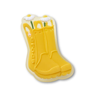 Jibbitz Yellow Handle It Rainboot
