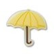 Jibbitz Yellow Umbrella