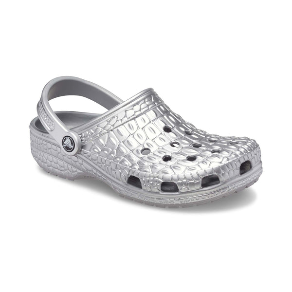 Crocs Classic Metallic Crocskin Clog