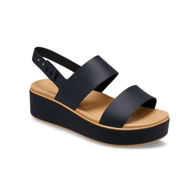 Crocs Brooklyn Matte Wrap Low Wedge