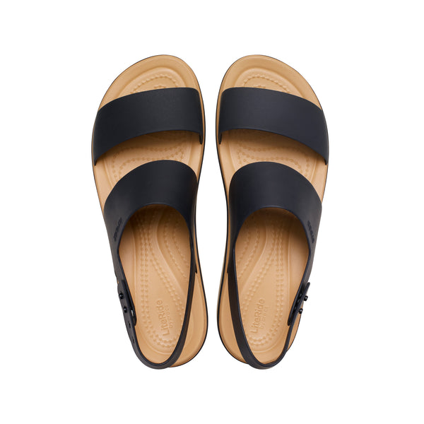 Crocs Brooklyn Matte Wrap Low Wedge