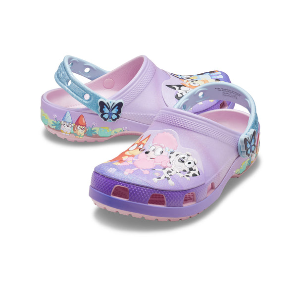 Crocs Bluey Multi Pink Classic Clog T Kid