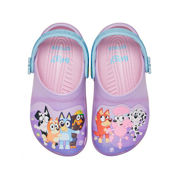 Crocs Bluey Multi Pink Classic Clog T Kid